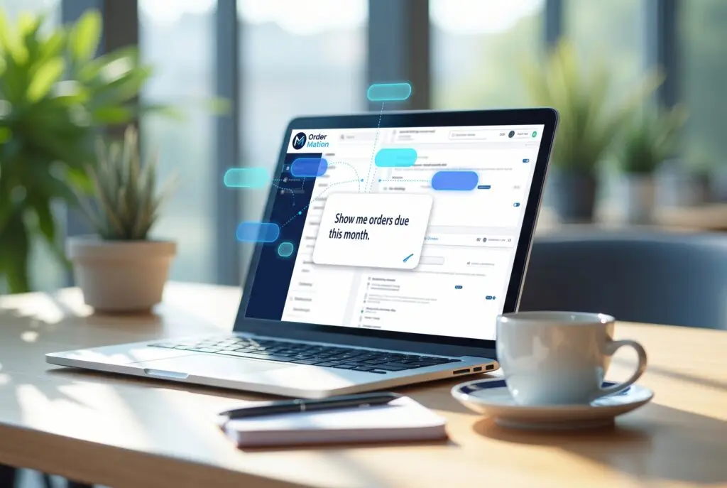 OrderMation AI order management and business query assistant